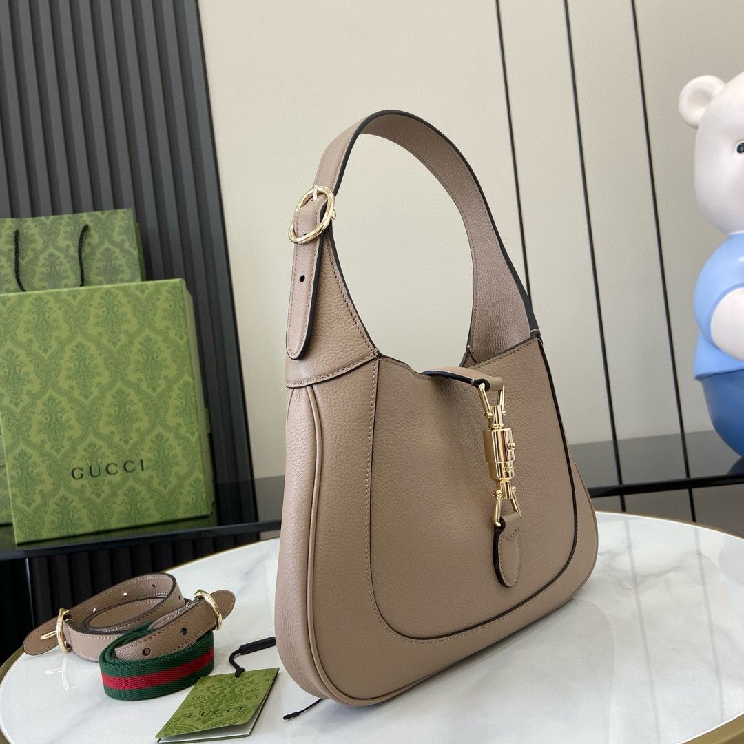 Gucci Jackie 1961 small natural grain bag 810232 Apricot Gucci Jackie 1961 small natural grain bag 810232 Apricot