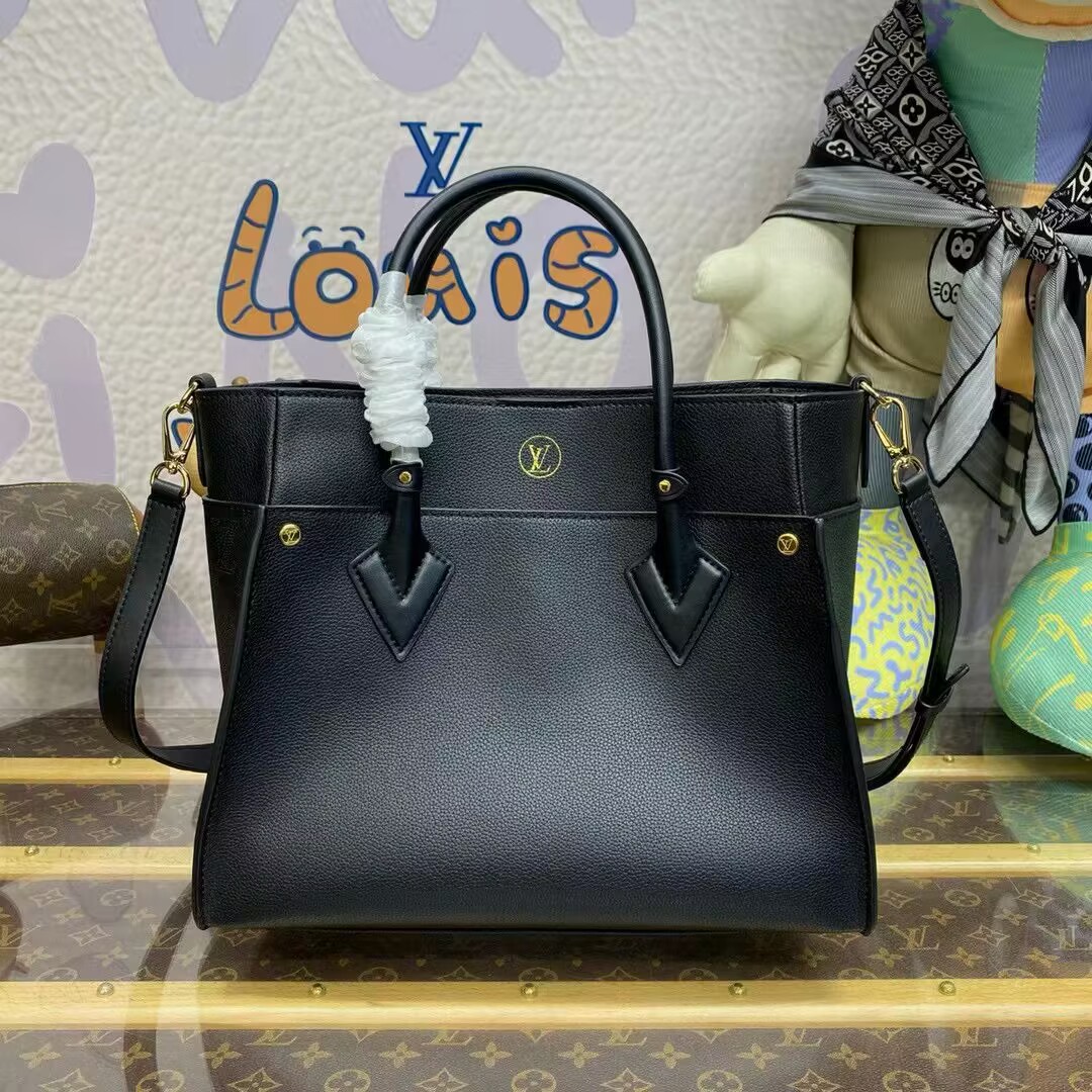 Louis Vuitton Original Leather ON MY SIDE M22225 Black Louis Vuitton Original Leather ON MY SIDE M22225 Black