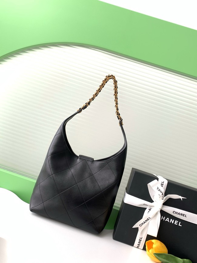 Chanel HOBO HANDBAG AS5403 black