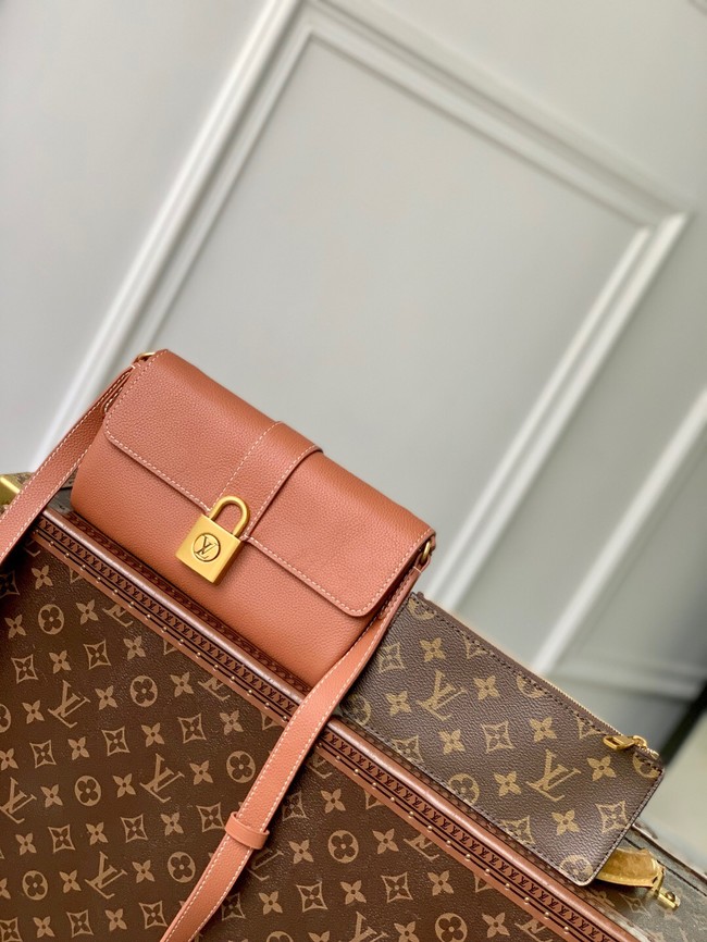 Louis Vuitton Wallet On Chain Low Key M12147 Cognac Brown