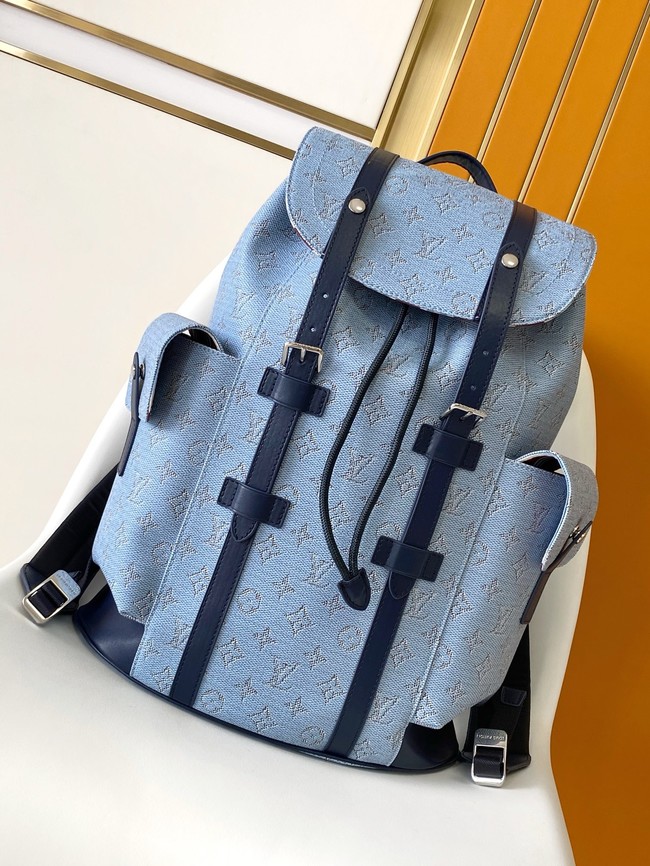 Louis Vuitton Christopher MM M14676 Blue