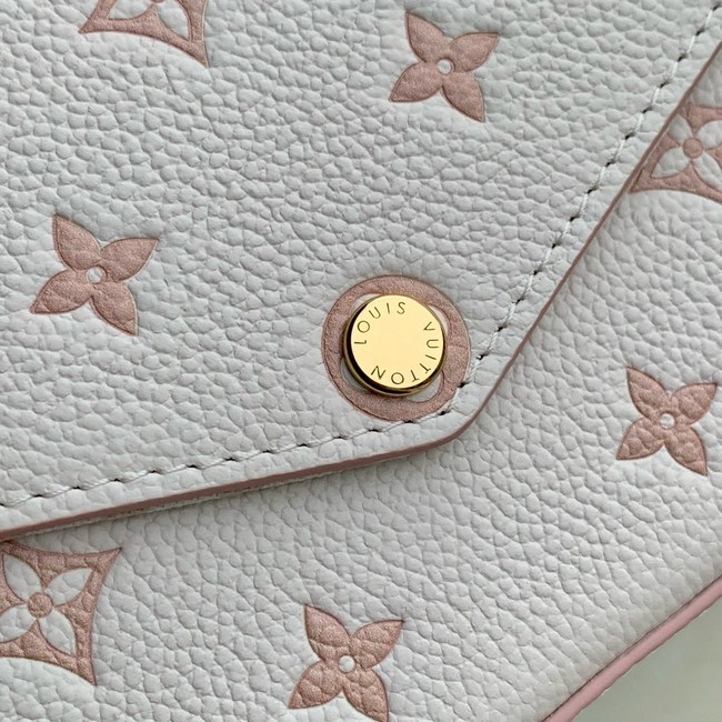 Louis Vuitton NEW Felicie Pochette M14968 Bicolor Eden