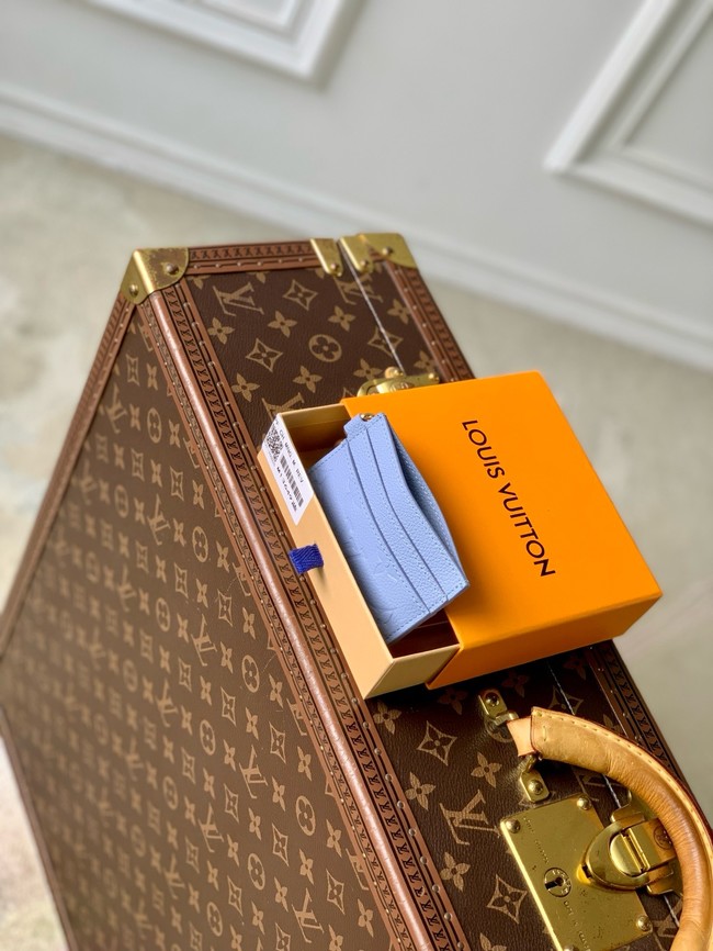 Louis Vuitton LV Charms Card Holder M13649 Pale purple