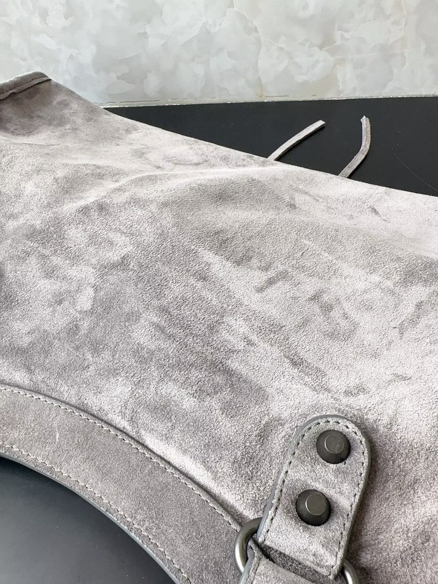 Balenciaga Le City Top Handle Bag B530 Gray Balenciaga Le City Top Handle Bag B530 Gray