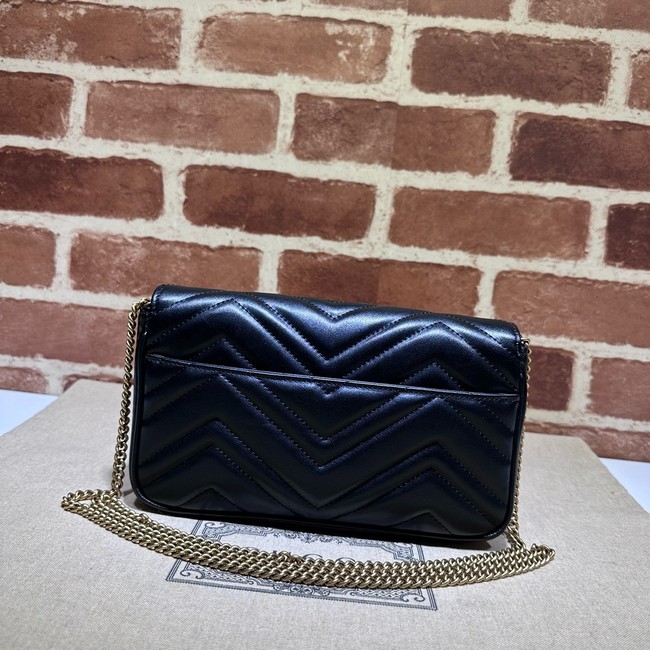 Gucci GG Marmont small shoulder bag 751526 black