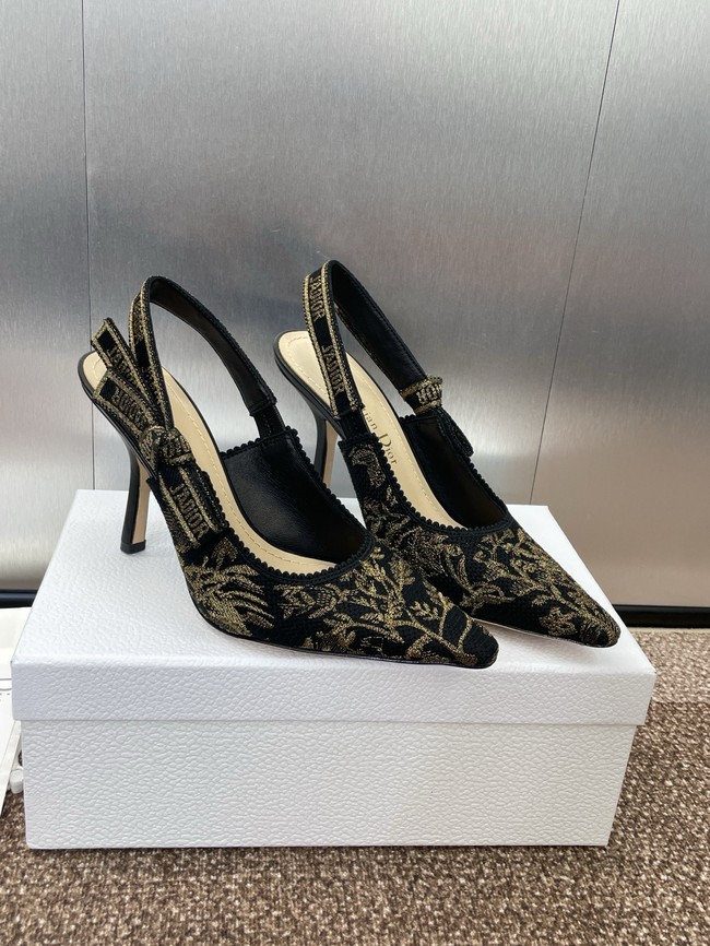 JAdior Slingback Pump Cotton Embroidered KCP867DQ-1