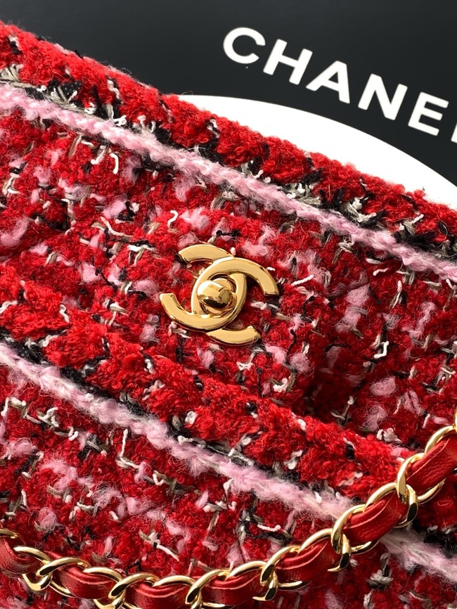Chanel Mini Classic Handbag A69900 red