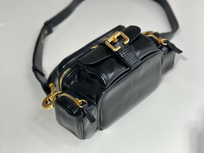 Chloe Soft leather bowling bag W0653 black