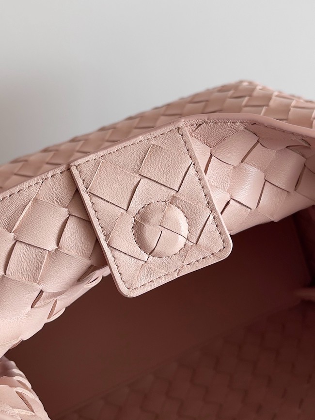 Bottega Veneta Parachute 826212 pink& Brass finish
