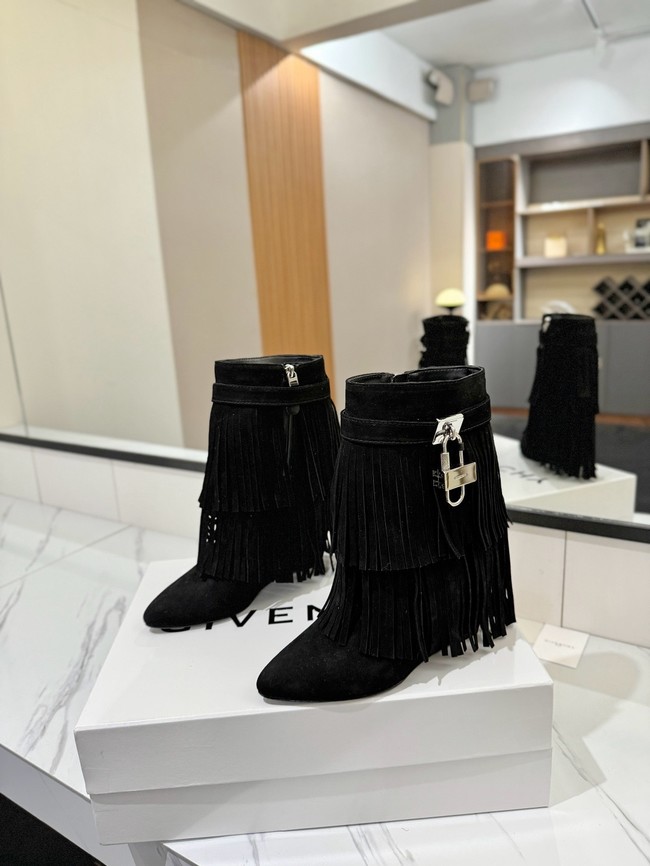 Givenchy High Boots Calfskin Heel 6.5CM 97171-3