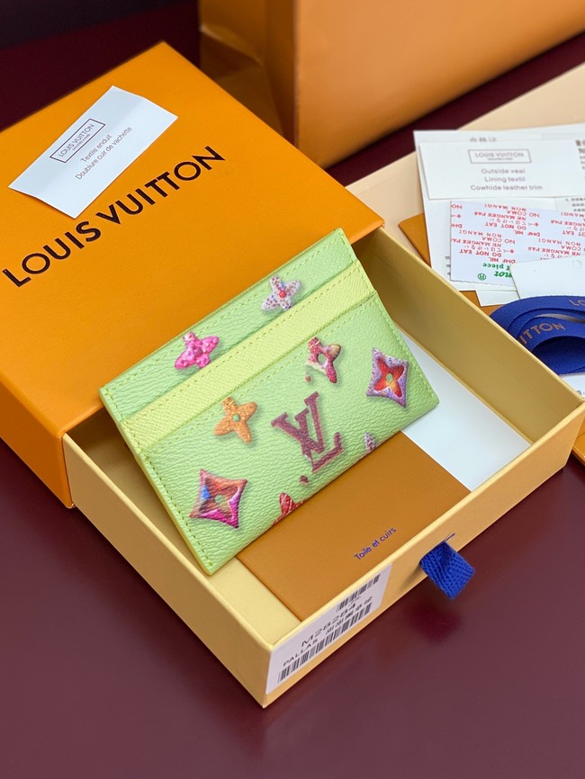 Louis Vuitton Card Holder M28284 green