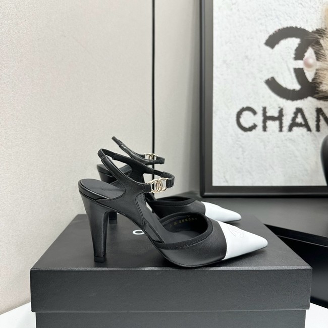 Chanel Slingbacks Iridescent Lambskin 55733-3