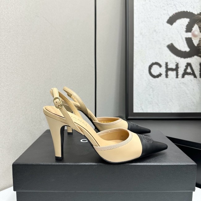 Chanel Slingbacks Iridescent Lambskin 55734-2