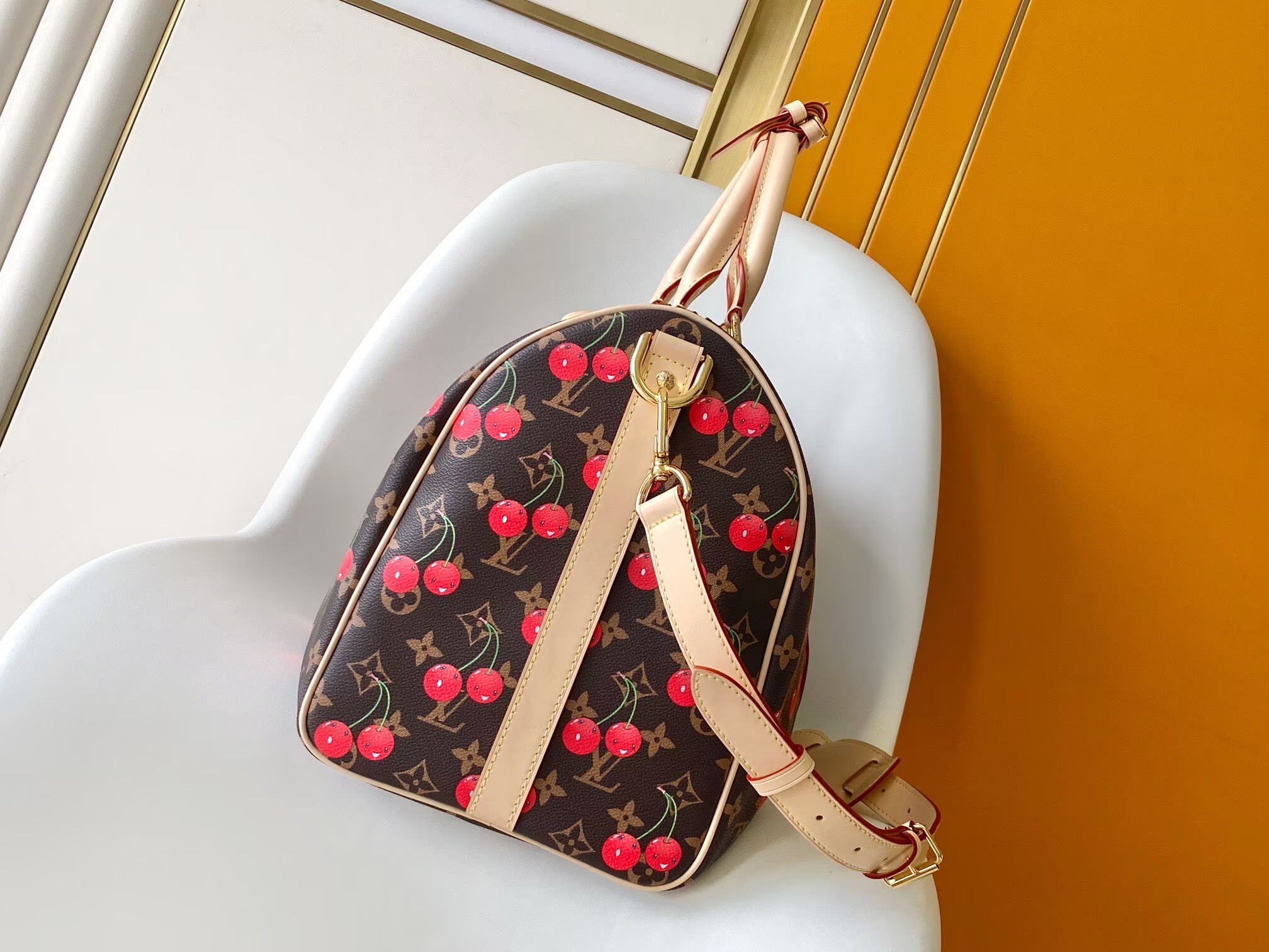 Louis Vuitton NEW LV x TM Speedy Keepall Bandouliere 45 M13764 Louis Vuitton NEW LV x TM Speedy Keepall Bandouliere 45 M13764