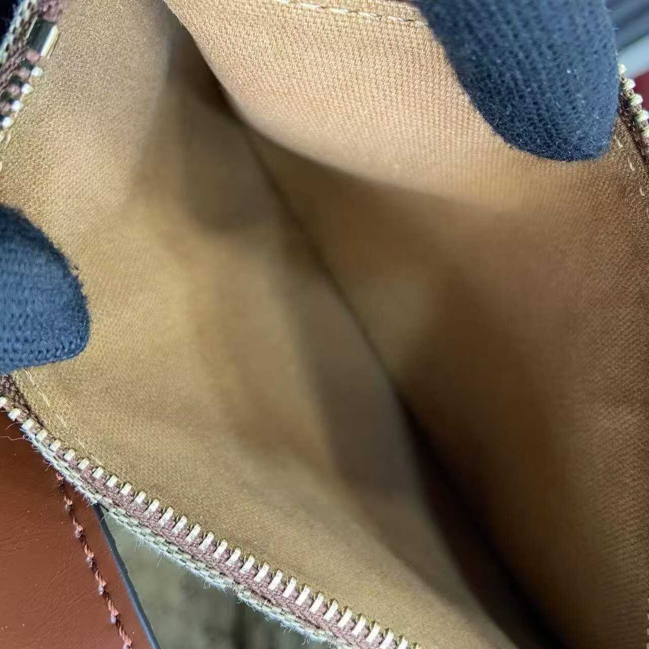 Gucci Giglio Original Oiled Leather large tote GG bag 853971 Brown Gucci Giglio Original Oiled Leather large tote GG bag 853971 Brown