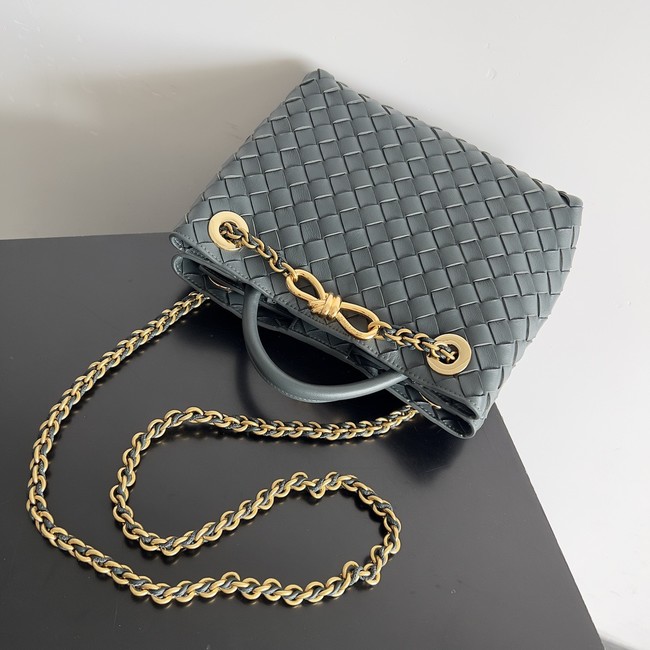 Bottega Veneta Small Andiamo 766014 dark blue