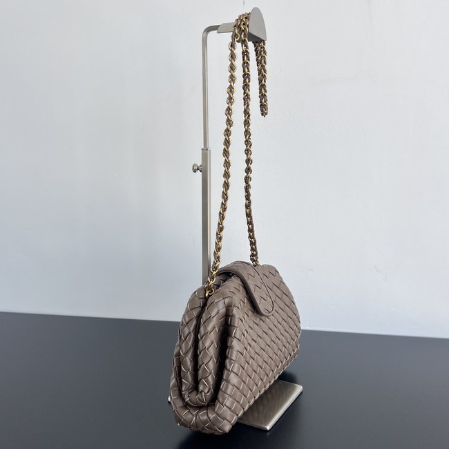Bottega Veneta Small Lauren 1980 804038 dark gray