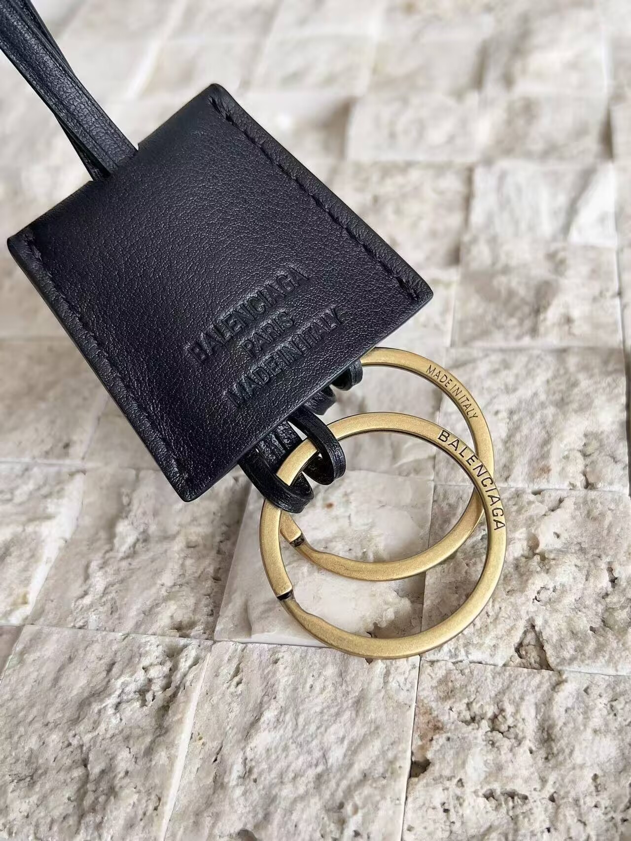 Balenciaga Rodeo Handbag Large smooth calfskin 795459 black gold-tone