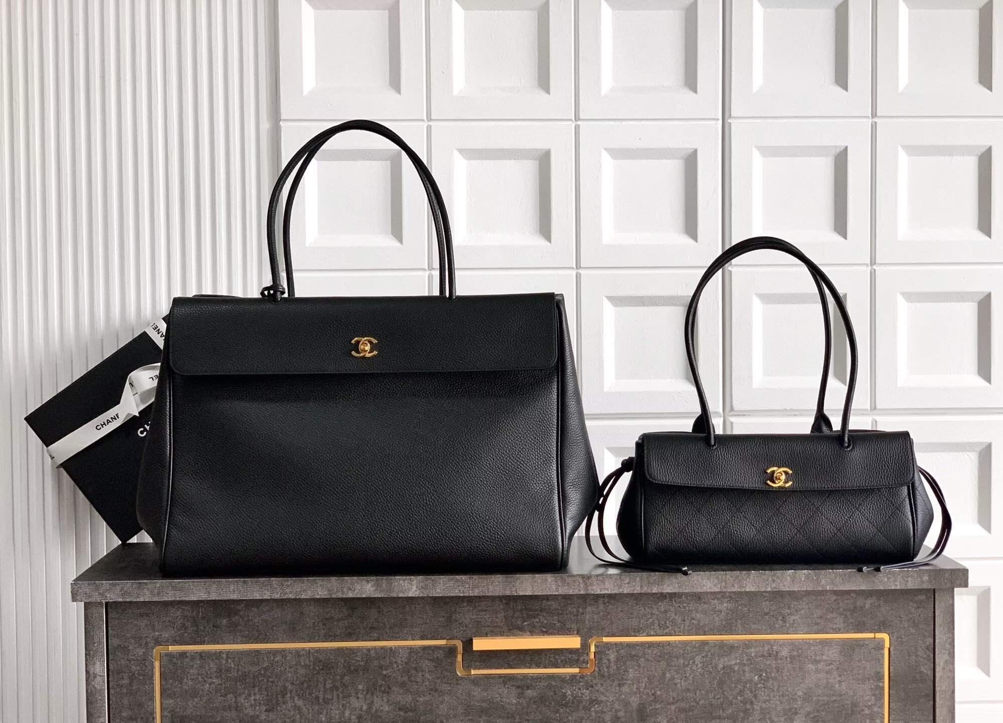 Chanel 26S Original Shopping Bag AS6289 Black Chanel 26S Original Shopping Bag AS6289 Black