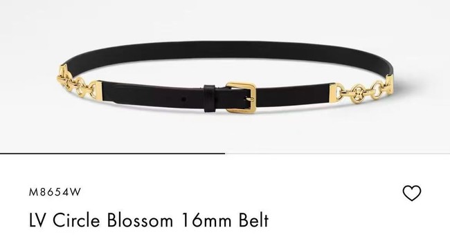 Louis Vuitton 16mm Belt M0567Q-2