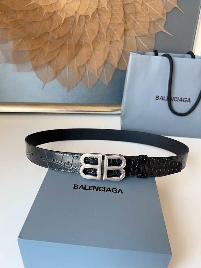 Balenciaga BB thin belt 20MM 58169-6