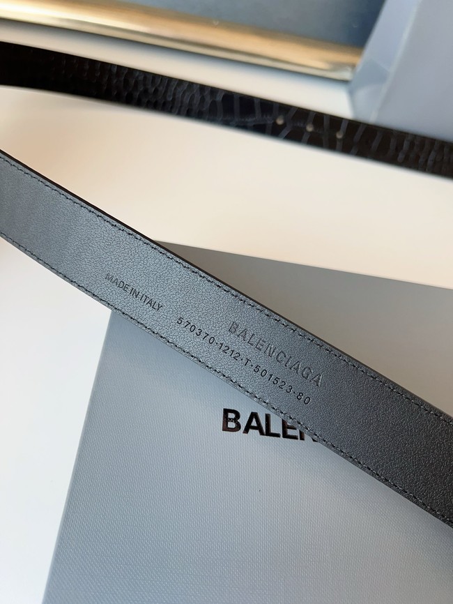 Balenciaga BB thin belt 20MM 58169-6 Balenciaga BB thin belt 20MM 58169-6