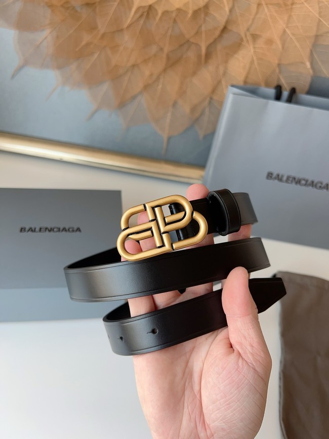 Balenciaga BB thin belt 20MM 58169-3