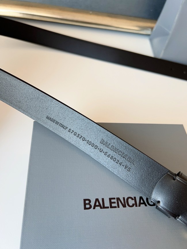 Balenciaga BB thin belt 30MM 58169-7 Balenciaga BB thin belt 30MM 58169-7