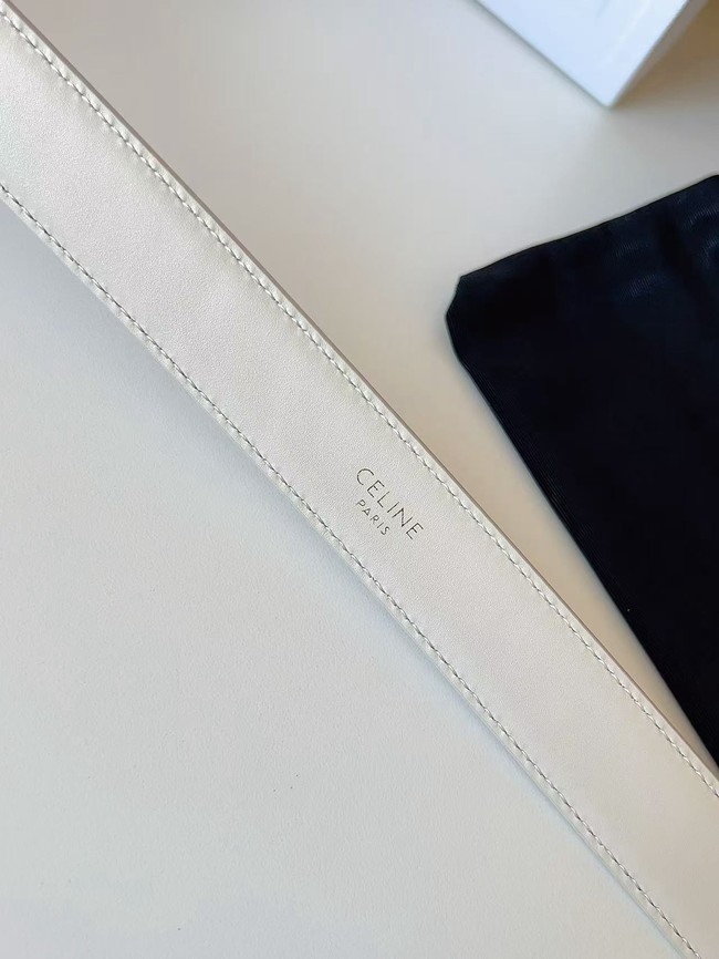 Celine Thin Plate Belt IN 25MM Taurillon Leather B10673-4 Celine Thin Plate Belt IN 25MM Taurillon Leather B10673-4