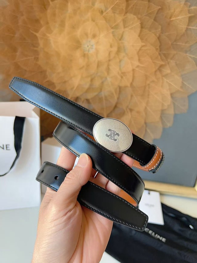 Celine Thin Plate Belt IN 25MM Taurillon Leather B10673-7 Celine Thin Plate Belt IN 25MM Taurillon Leather B10673-7