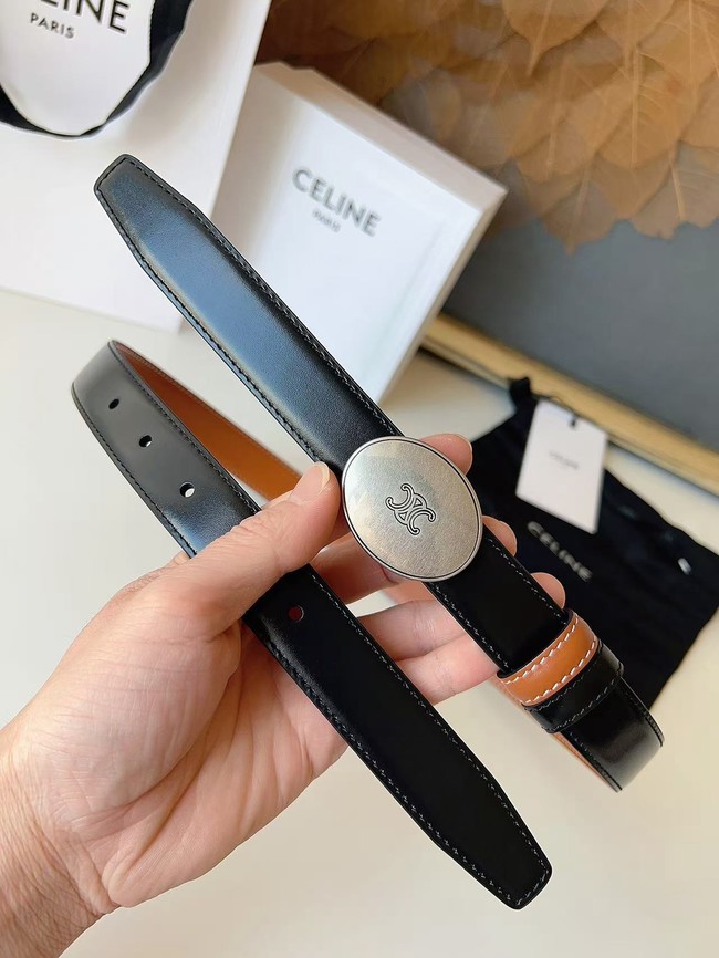 Celine Thin Plate Belt IN 25MM Taurillon Leather B10673-7 Celine Thin Plate Belt IN 25MM Taurillon Leather B10673-7