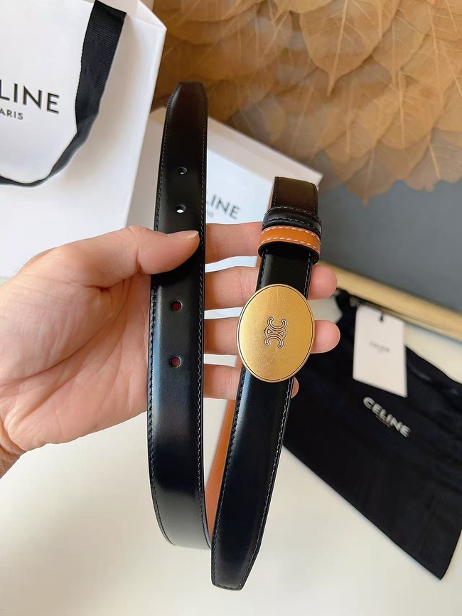 Celine Thin Plate Belt IN 25MM Taurillon Leather B10673-8 Celine Thin Plate Belt IN 25MM Taurillon Leather B10673-8