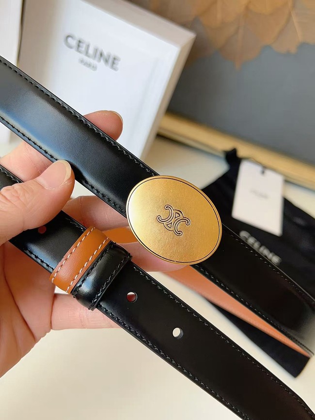 Celine Thin Plate Belt IN 25MM Taurillon Leather B10673-8 Celine Thin Plate Belt IN 25MM Taurillon Leather B10673-8