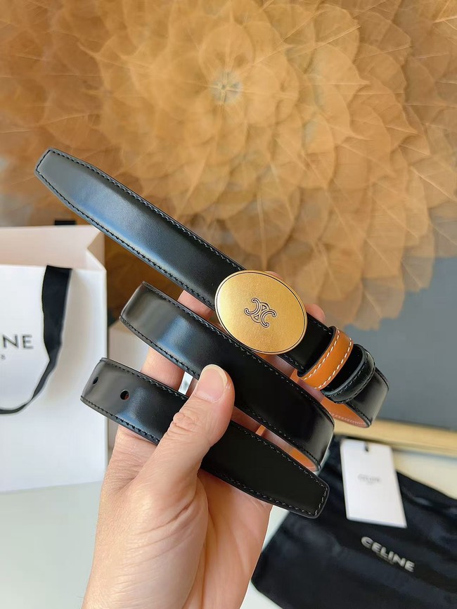 Celine Thin Plate Belt IN 25MM Taurillon Leather B10673-8 Celine Thin Plate Belt IN 25MM Taurillon Leather B10673-8