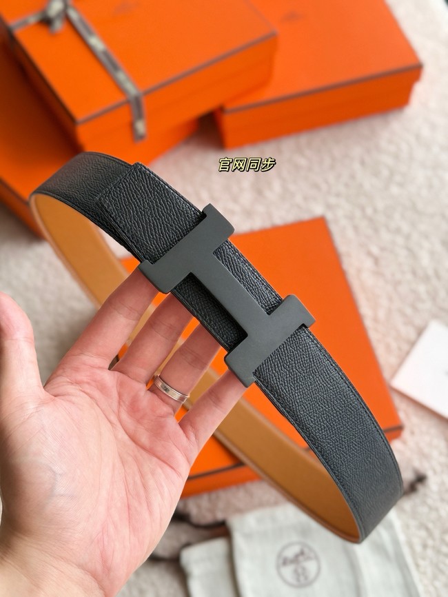 Hermes Constance buckle & double-sided leather belt 38mm H07456-1 Hermes Constance buckle & double-sided leather belt 38mm H07456-1
