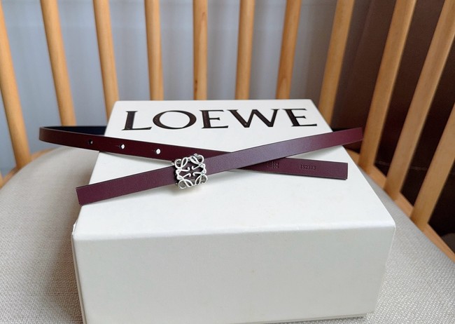 Loewe Leather belt Calfskin 66042