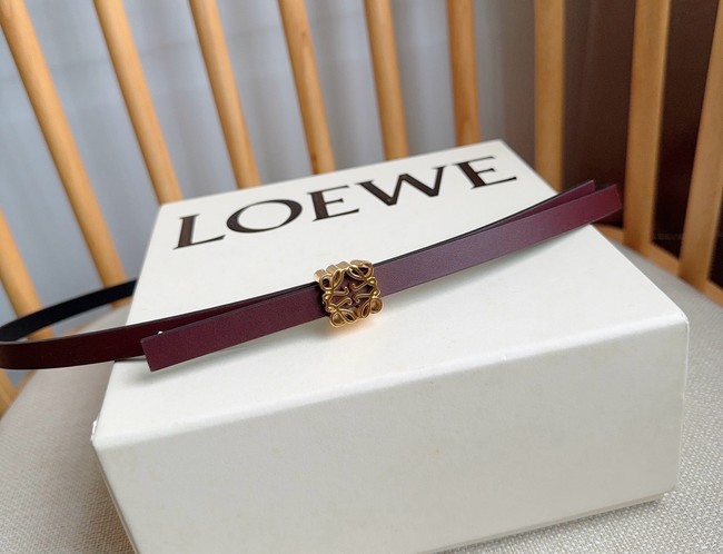 Loewe Leather belt Calfskin 66043