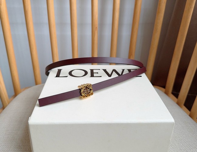 Loewe Leather belt Calfskin 66043