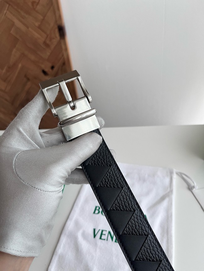 Bottega Veneta Intrecciato Taurillon Belt 876745-1