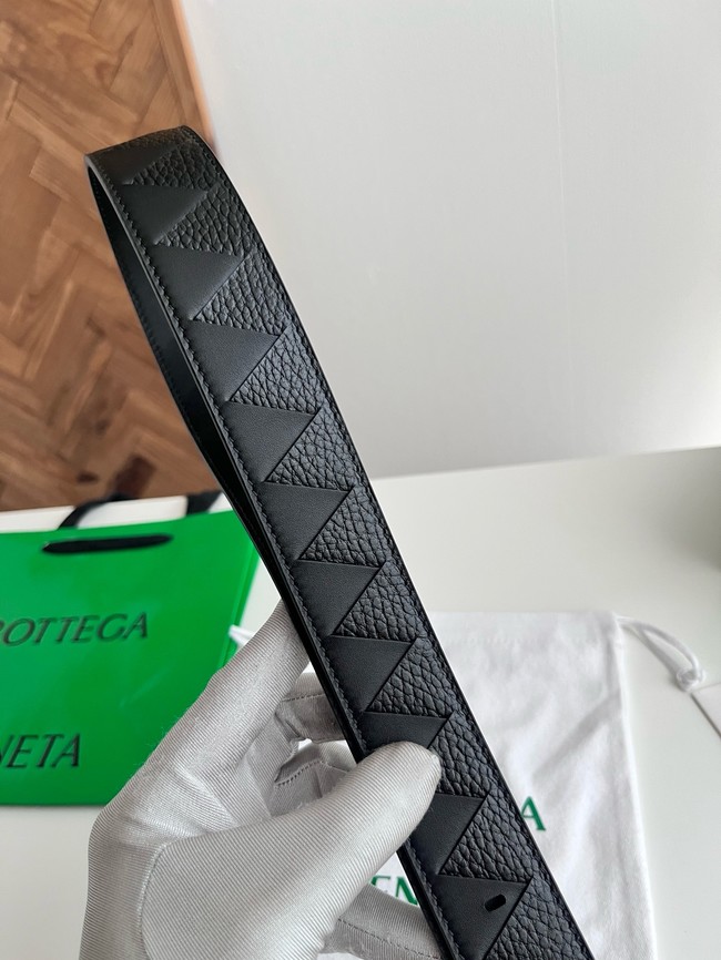 Bottega Veneta Intrecciato Taurillon Belt 876745-1