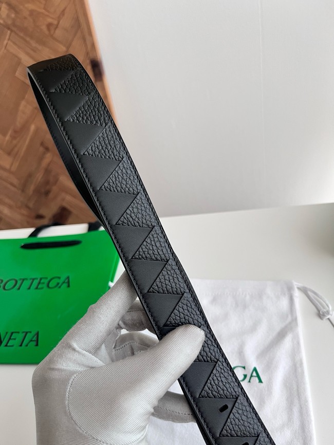 Bottega Veneta Intrecciato Taurillon Belt 876745-2 Bottega Veneta Intrecciato Taurillon Belt 876745-2