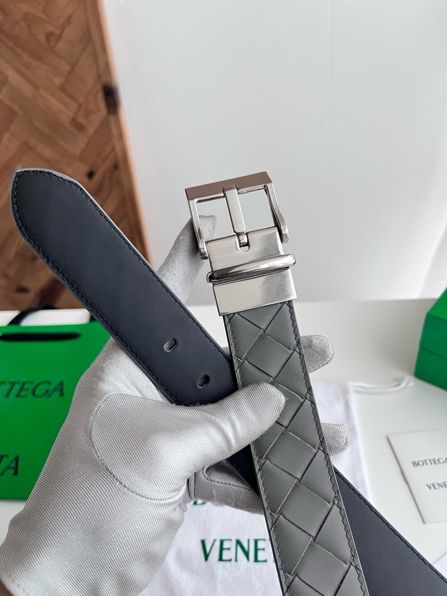 Bottega Veneta Intrecciato Taurillon Belt 876745-3 Bottega Veneta Intrecciato Taurillon Belt 876745-3
