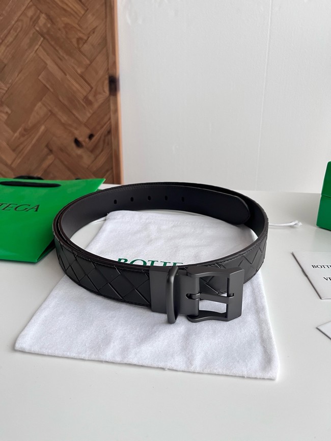 Bottega Veneta Intrecciato Taurillon Belt 876745-4 Bottega Veneta Intrecciato Taurillon Belt 876745-4