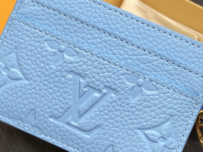 Louis Vuitton Card Holder M27485 blue Louis Vuitton Card Holder M27485 blue