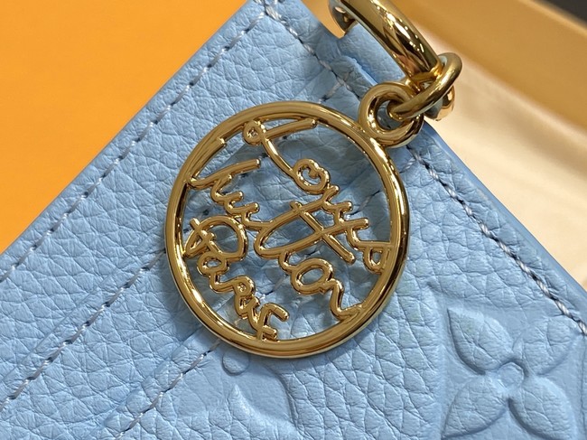 Louis Vuitton Card Holder M27485 blue Louis Vuitton Card Holder M27485 blue