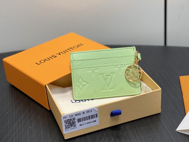 Louis Vuitton Card Holder M27485 green Louis Vuitton Card Holder M27485 green