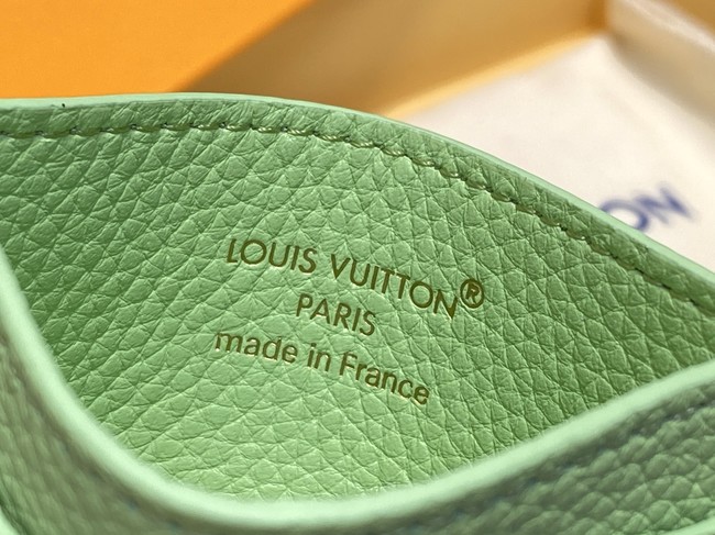 Louis Vuitton Card Holder M27485 green Louis Vuitton Card Holder M27485 green