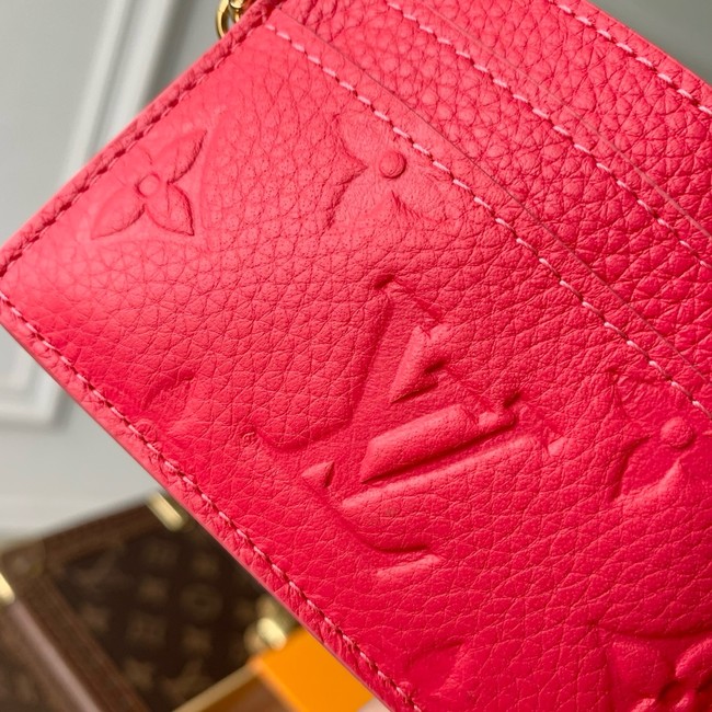 Louis Vuitton Card Holder M27485 red Louis Vuitton Card Holder M27485 red