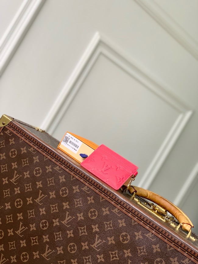 Louis Vuitton Card Holder M27485 red