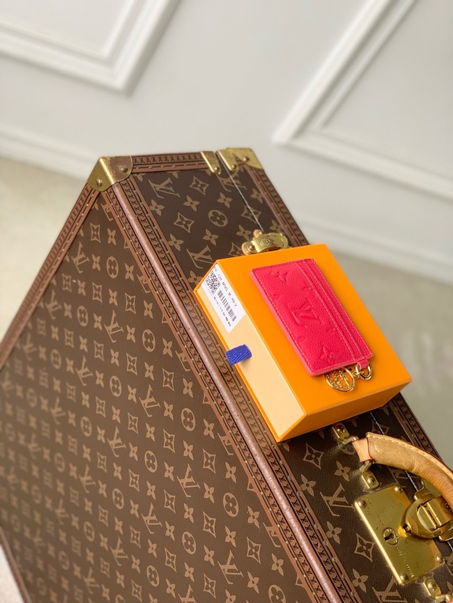 Louis Vuitton Card Holder M27485 red Louis Vuitton Card Holder M27485 red